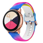 Bracelet de montre de remplacement en silicone imprimé, pour Samsung Galaxy Watch 46mm
