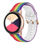 Bracelet de montre de remplacement en silicone imprimé, pour Samsung Galaxy Watch 46mm