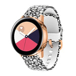 Bracelet de montre de remplacement en silicone imprimé, pour Samsung Galaxy Watch 46mm