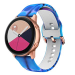 Bracelet de montre de remplacement en silicone imprimé, pour Samsung Galaxy Watch 46mm
