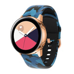 Bracelet de montre de remplacement en silicone imprimé, pour Samsung Galaxy Watch 46mm