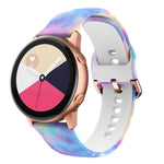 Bracelet de montre de remplacement en silicone imprimé, pour Samsung Galaxy Watch 46mm