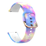 Bracelet de montre de remplacement en silicone imprimé, pour Samsung Galaxy Watch 46mm