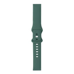 Bracelet de rechange en silicone à 8 boucles, Pour Samsung Galaxy Watch 3 41 mm, Pour Samsung Galaxy Watch 3 45 mm, Pour Samsung Galaxy Watch 42 mm, Pour Samsung Galaxy Watch 46 mm