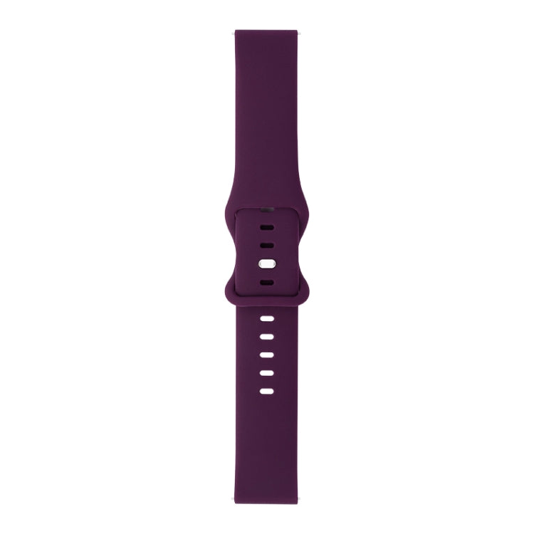 Bracelet de rechange en silicone à 8 boucles, pour Huawei Watch GT 2 Pro 46mm, pour Honor Magic Watch 2 42mm, pour Honor Magic Watch 2 46mm, pour Amazfit Pop