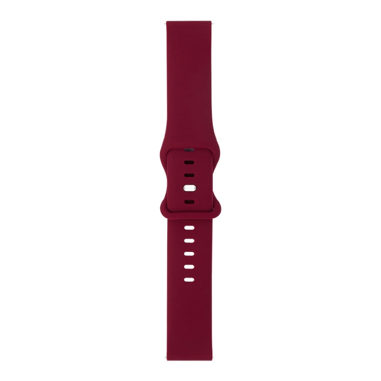 Bracelet de rechange en silicone à 8 boucles, pour Huawei Watch GT 2 Pro 46mm, pour Honor Magic Watch 2 42mm, pour Honor Magic Watch 2 46mm, pour Amazfit Pop