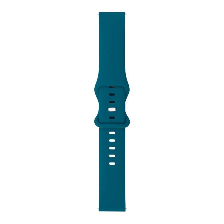 Bracelet de rechange en silicone à 8 boucles, pour Huawei Watch GT 2 Pro 46mm, pour Honor Magic Watch 2 42mm, pour Honor Magic Watch 2 46mm, pour Amazfit Pop