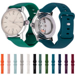 Bracelet de rechange en silicone à 8 boucles, Pour Amazfit GTR 2, Pour Amazfit GTR 42mm, Pour Amazfit GTR 47mm, Pour Amazfit GTS / GTS 2