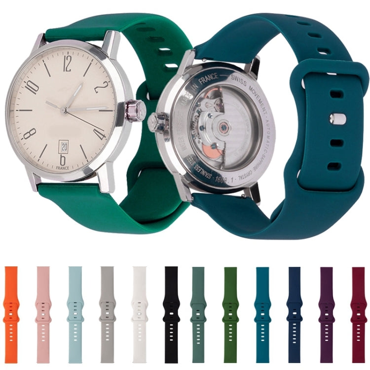 Bracelet de rechange en silicone à 8 boucles, Pour Amazfit GTR 2, Pour Amazfit GTR 42mm, Pour Amazfit GTR 47mm, Pour Amazfit GTS / GTS 2