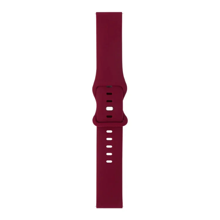 Bracelet de remplacement en silicone à 8 boucles, pour montre Amazfit Sport / Sport Watch 2S, pour Garmin Vivoactive 3