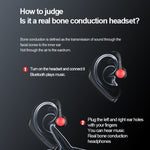 Casque Bluetooth stéréo à conduction osseuse M-618, M-618 (Noir), M-618 (Bleu), M-618 (Rouge), M-618 (Vert)