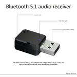 Adaptateur USB Bluetooth 5.1 récepteur audio KN318, KN318