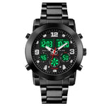SKMEI 1642 Three-time Display Luminous Electronic Watch, Support Alarm Clock