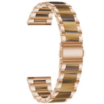 Bracelet de remplacement en acier trois billes + résine, pour montre intelligente Samsung 20 mm, pour montre intelligente Samsung 22 mm