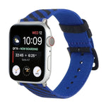 Bracelet de remplacement en nylon à boucle unique pour Apple Watch Series, 7 41mm / 6 & SE & 5 & 4 40mm / 3 & 2 & 1 38mm, 7 45mm / 6 & SE & 5 & 4 44mm / 3 & 2 & 1 42mm
