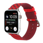 Bracelet de remplacement en nylon à boucle unique pour Apple Watch Series, 7 41mm / 6 & SE & 5 & 4 40mm / 3 & 2 & 1 38mm, 7 45mm / 6 & SE & 5 & 4 44mm / 3 & 2 & 1 42mm
