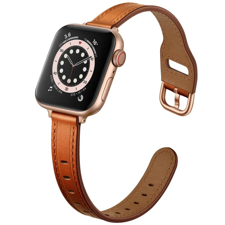 Bracelet de rechange en cuir style ciel étoilé pour Apple Watch Series, 7 41mm / 6 & SE & 5 & 4 40mm / 3 & 2 & 1 38mm, 7 45mm / 6 & SE & 5 & 4 44mm / 3 & 2 & 1 42mm