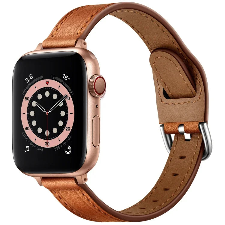 Bracelet de rechange en cuir style ciel étoilé pour Apple Watch Series, 7 41mm / 6 & SE & 5 & 4 40mm / 3 & 2 & 1 38mm, 7 45mm / 6 & SE & 5 & 4 44mm / 3 & 2 & 1 42mm