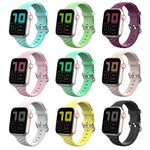 Bracelet de remplacement en silicone torsadé de couleur unie pour Apple Watch Series, 7 41mm / 6 & SE & 5 & 4 40mm / 3 & 2 & 1 38mm, 7 45mm / 6 & SE & 5 & 4 44mm / 3 & 2 & 1 42mm