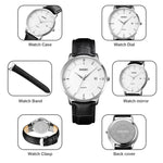 Montre quartz décontractée avec calendrier SKMEI 1801 pour hommes