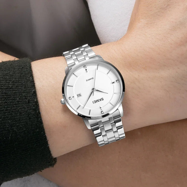Montre quartz décontractée avec calendrier SKMEI 1801 pour hommes