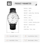 Montre quartz décontractée avec calendrier SKMEI 1801 pour hommes