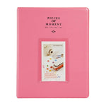 Album photo 128 poches, porte-cartes pour Fujifilm Instax Mini 8 /7s /70 /25 /50s /90, 128 poches couleur pêche, 128 poches 128 poches, 128 poches (gris blanc, 128 poches rose, 128 poches beige, 128 poches orange, 128 poches menthe claire)