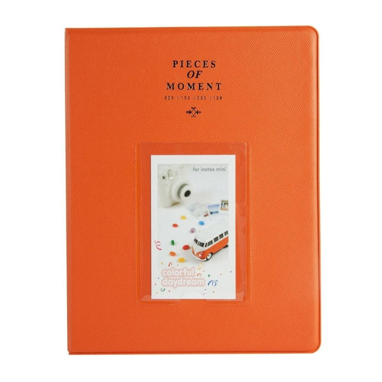 Album photo 128 poches, porte-cartes pour Fujifilm Instax Mini 8 /7s /70 /25 /50s /90, 128 poches couleur pêche, 128 poches 128 poches, 128 poches (gris blanc, 128 poches rose, 128 poches beige, 128 poches orange, 128 poches menthe claire)