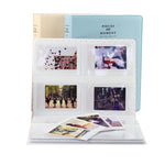 Album photo 128 poches, porte-cartes pour Fujifilm Instax Mini 8 /7s /70 /25 /50s /90, 128 poches couleur pêche, 128 poches 128 poches, 128 poches (gris blanc, 128 poches rose, 128 poches beige, 128 poches orange, 128 poches menthe claire)