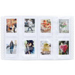Album photo 128 poches, porte-cartes pour Fujifilm Instax Mini 8 /7s /70 /25 /50s /90, 128 poches couleur pêche, 128 poches 128 poches, 128 poches (gris blanc, 128 poches rose, 128 poches beige, 128 poches orange, 128 poches menthe claire)