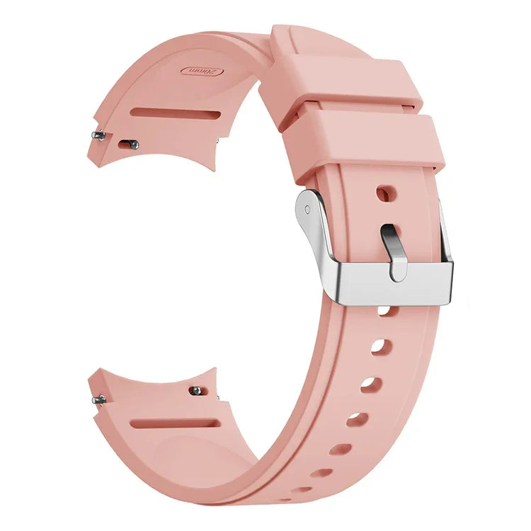 Silicone Replacement Strap Watchband, For Samsung Galaxy Watch4 40mm, For Samsung Galaxy Watch4 44mm, For Samsung Galaxy Watch4 Classic 42mm, For Samsung Galaxy Watch4 Classic 46mm
