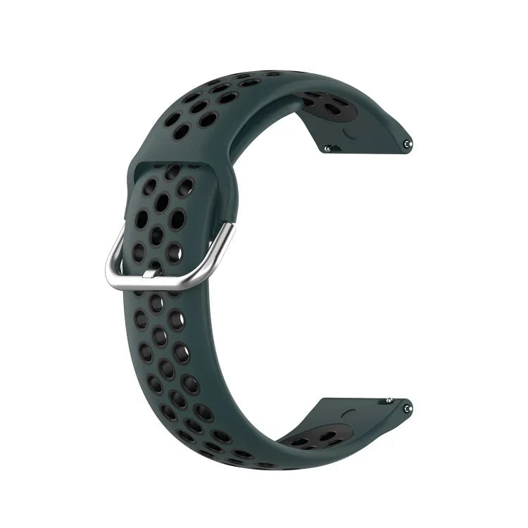 Bracelet de montre de remplacement en silicone bicolore, pour Samsung Galaxy Watch4 40mm, pour Samsung Galaxy Watch4 44mm, pour Samsung Galaxy Watch4 Classic 42mm