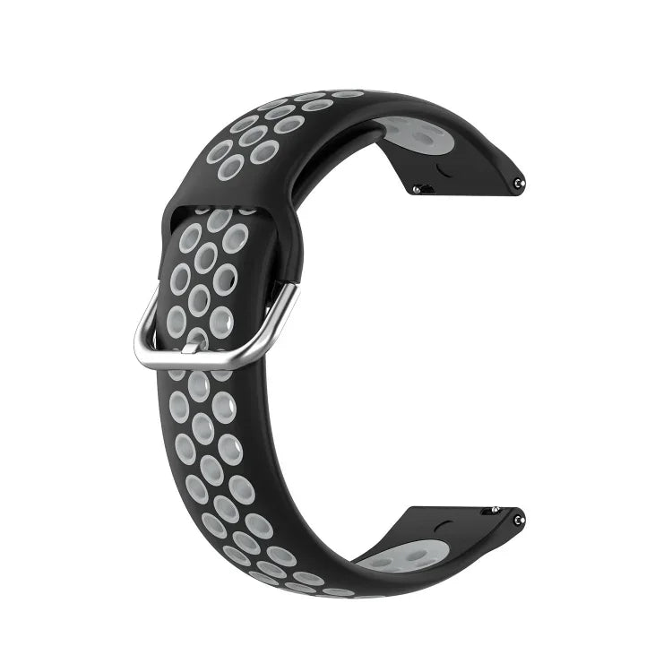 Bracelet de montre de remplacement en silicone bicolore, pour Samsung Galaxy Watch4 40mm, pour Samsung Galaxy Watch4 44mm, pour Samsung Galaxy Watch4 Classic 42mm