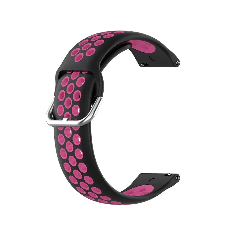 Bracelet de montre de remplacement en silicone bicolore, pour Samsung Galaxy Watch4 40mm, pour Samsung Galaxy Watch4 44mm, pour Samsung Galaxy Watch4 Classic 42mm