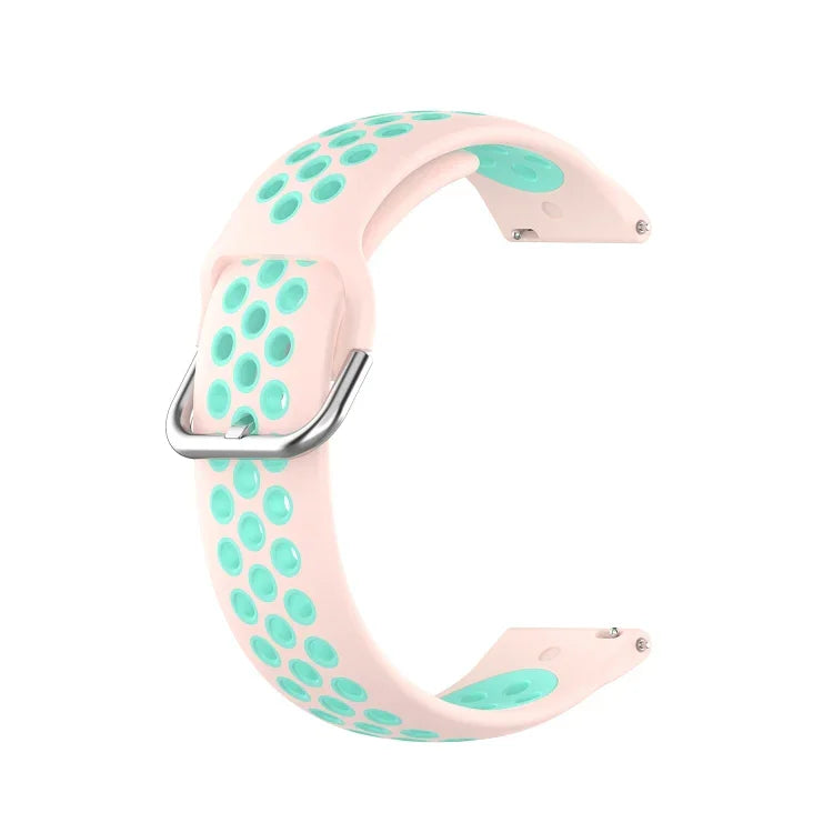 Bracelet de montre de remplacement en silicone bicolore, pour Samsung Galaxy Watch4 40mm, pour Samsung Galaxy Watch4 44mm, pour Samsung Galaxy Watch4 Classic 42mm