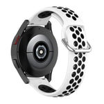 Bracelet de montre de remplacement en silicone bicolore, pour Samsung Galaxy Watch4 Classic 46mm