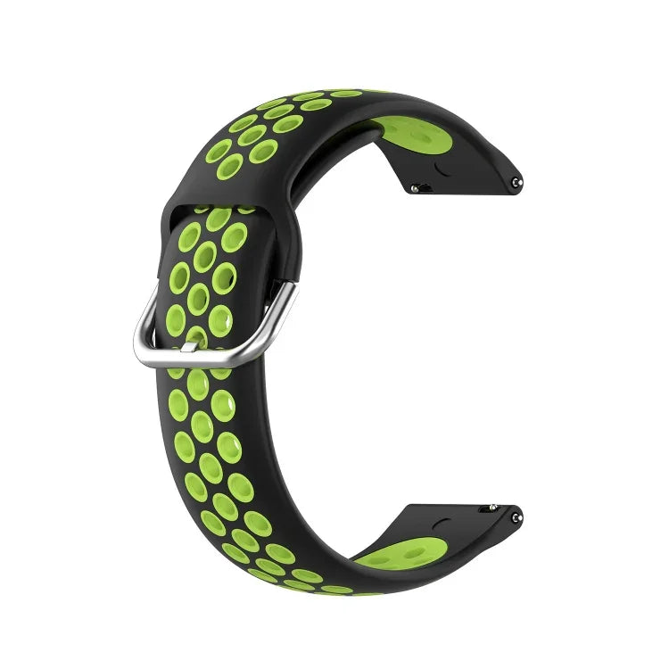 Bracelet de montre de remplacement en silicone bicolore, pour Samsung Galaxy Watch4 Classic 46mm