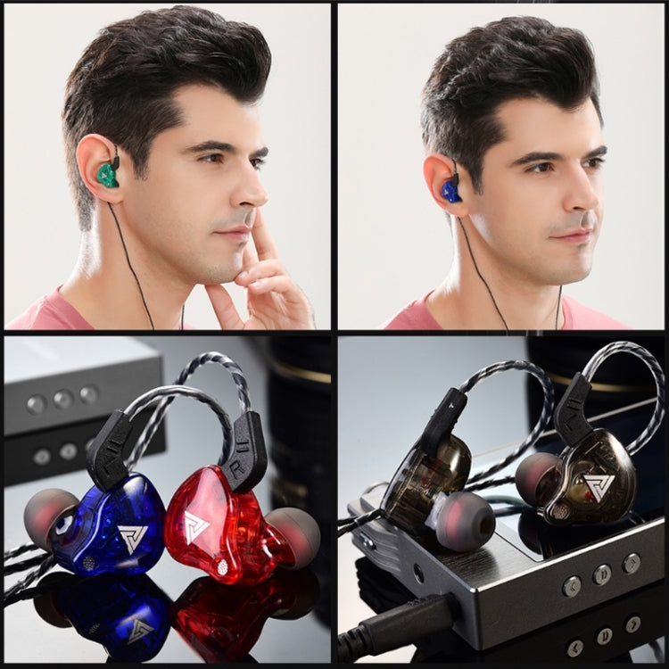 QKZ AK6 3.5mm In-Ear Wired Subwoofer Sports Earphone, Cable Length: About 1.2m, 1 Pair, 1 PCS