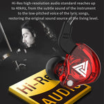 QKZ AK6 3.5mm In-Ear Wired Subwoofer Sports Earphone, Cable Length: About 1.2m, 1 Pair, 1 PCS