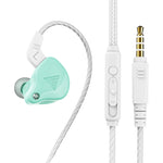 Écouteur Sportif Filaire Intra-Auriculaire Subwoofer QKZ AK6-X 3.5mm avec Microphone, Longueur du Câble : Environ 1.2m, 1 PIÈCE