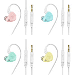 Écouteur Sportif Filaire Intra-Auriculaire Subwoofer QKZ AK6-X 3.5mm avec Microphone, Longueur du Câble : Environ 1.2m, 1 PIÈCE