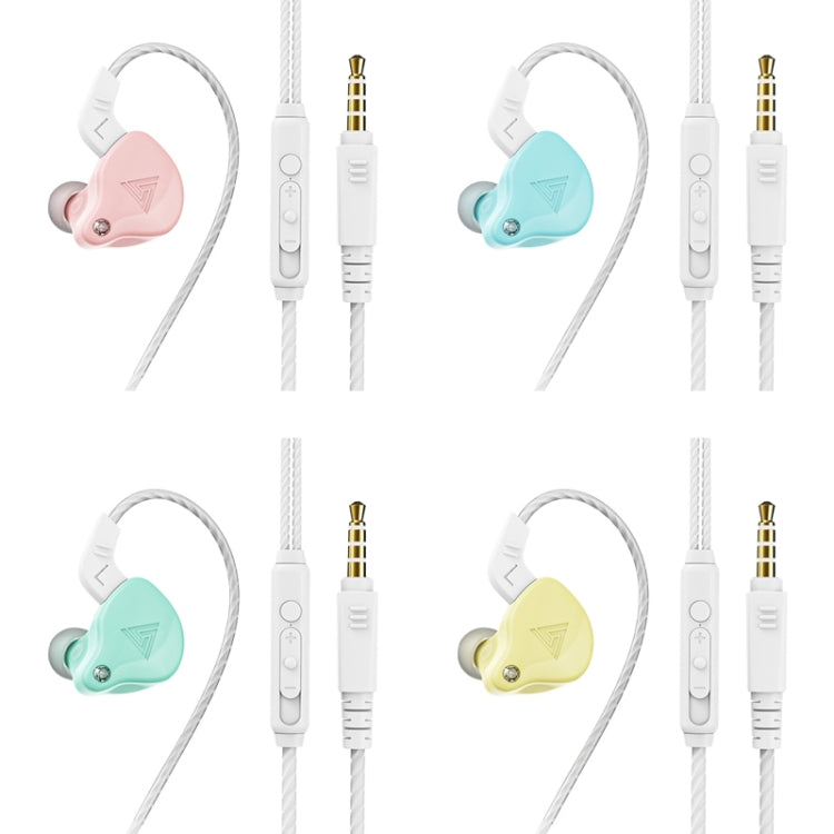 Écouteur Sportif Filaire Intra-Auriculaire Subwoofer QKZ AK6-X 3.5mm avec Microphone, Longueur du Câble : Environ 1.2m, 1 PIÈCE