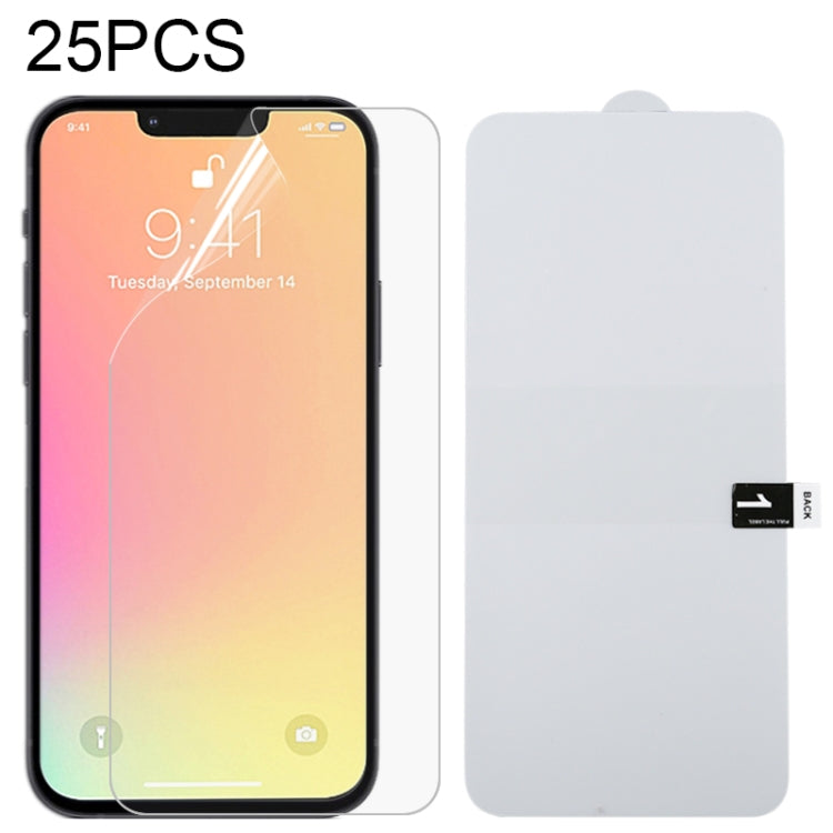 25 Films de Protection d'écran Complet Antidéflagrants en Hydrogel pour iPhone 16e / 13 / 13 Pro / 14, pour iPhone 13 Pro Max (25 Pièces), pour iPhone 16e / 13 / 13 Pro (25 Pièces), pour iPhone 13 mini (25 Pièces)