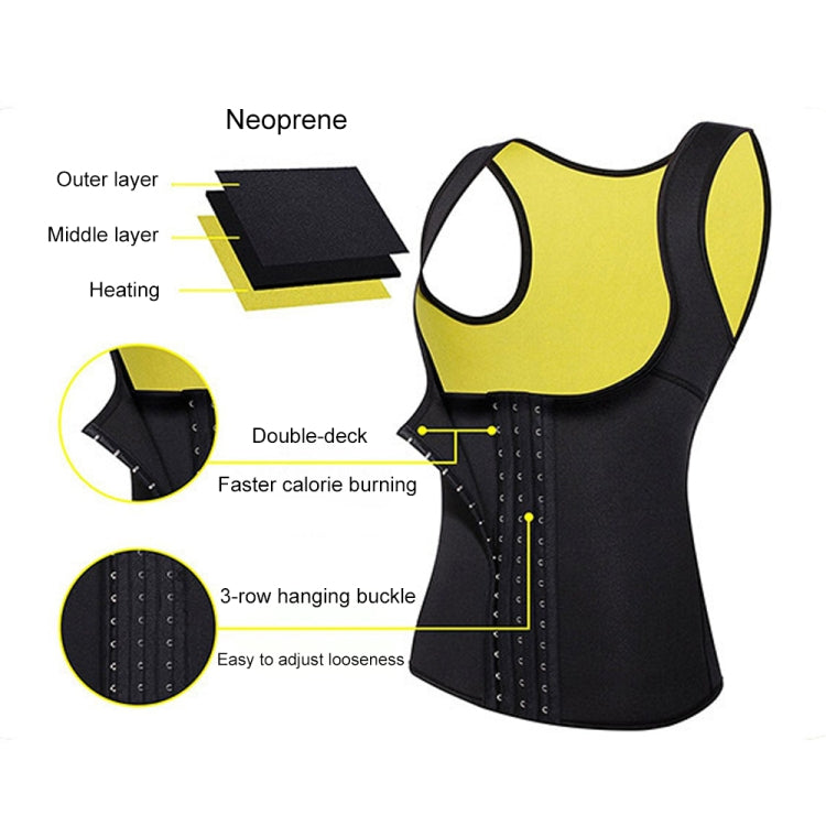 Corset Amincissant Gilet Ventre Plat, Col U, Poitrine Découverte, M, L, XXXL, XXXXL, XXXXXL