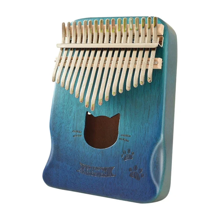 Piano à pouces en bois d'acacia à 17 tons, kalimba, instruments de musique