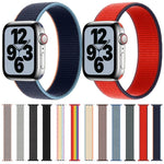 Bracelet de rechange en nylon à tour unique, taille: S 135mm pour Apple Watch Series 6 & SE & 5 & 4 40mm / 3 & 2 & 1 38mm, S 135mm 40mm / 38mm
