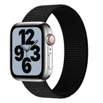 Bracelet de remplacement en nylon à tour unique, Taille : M 155mm Pour Apple Watch Series 6 & SE & 5 & 4 44mm / 3 & 2 & 1 42mm, M 155mm 44mm / 42mm