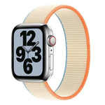 Bracelet de remplacement en nylon à tour unique, Taille : M 155mm Pour Apple Watch Series 6 & SE & 5 & 4 44mm / 3 & 2 & 1 42mm, M 155mm 44mm / 42mm