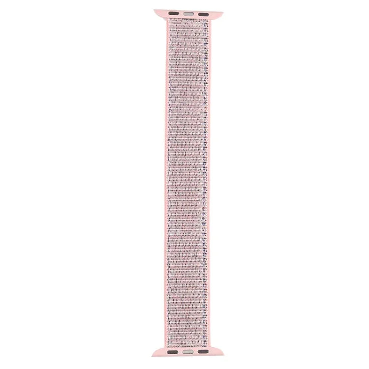 Bracelet de remplacement en nylon à tour unique, Taille : M 155mm Pour Apple Watch Series 6 & SE & 5 & 4 44mm / 3 & 2 & 1 42mm, M 155mm 44mm / 42mm