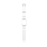 Bracelet de rechange intégré en silicone pour Apple Watch Series, 7 41mm / 6 & SE & 5 & 4 40mm / 3 & 2 & 1 38mm, 7 45mm / 6 & SE & 5 & 4 44mm / 3 & 2 & 1 42mm